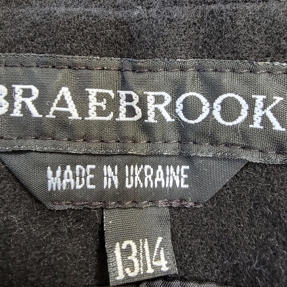 EUC Breabrook Full Zip Wool Jacket Size 13/14 - Picture 5 of 12